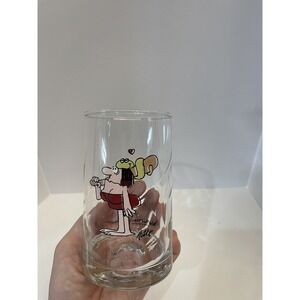 Vintage Arby's B.C. Ice‎ Age 1981 Collector's Series Character Glass Cavewoman
